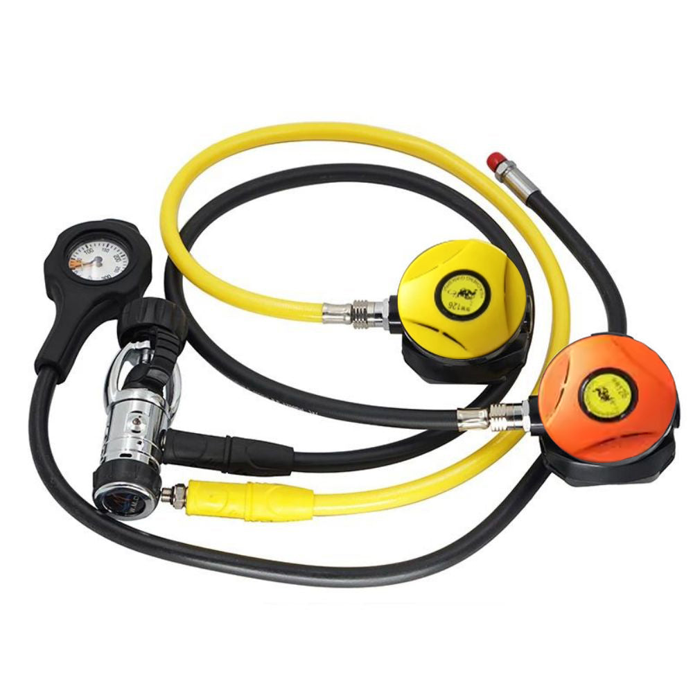 TUDIVING-Scuba Diving Breathing Regulator, Hookah Dive Regulator, Pressure Reducer, Underwater Dive Mouth Bite, Scuba Diving Regulator