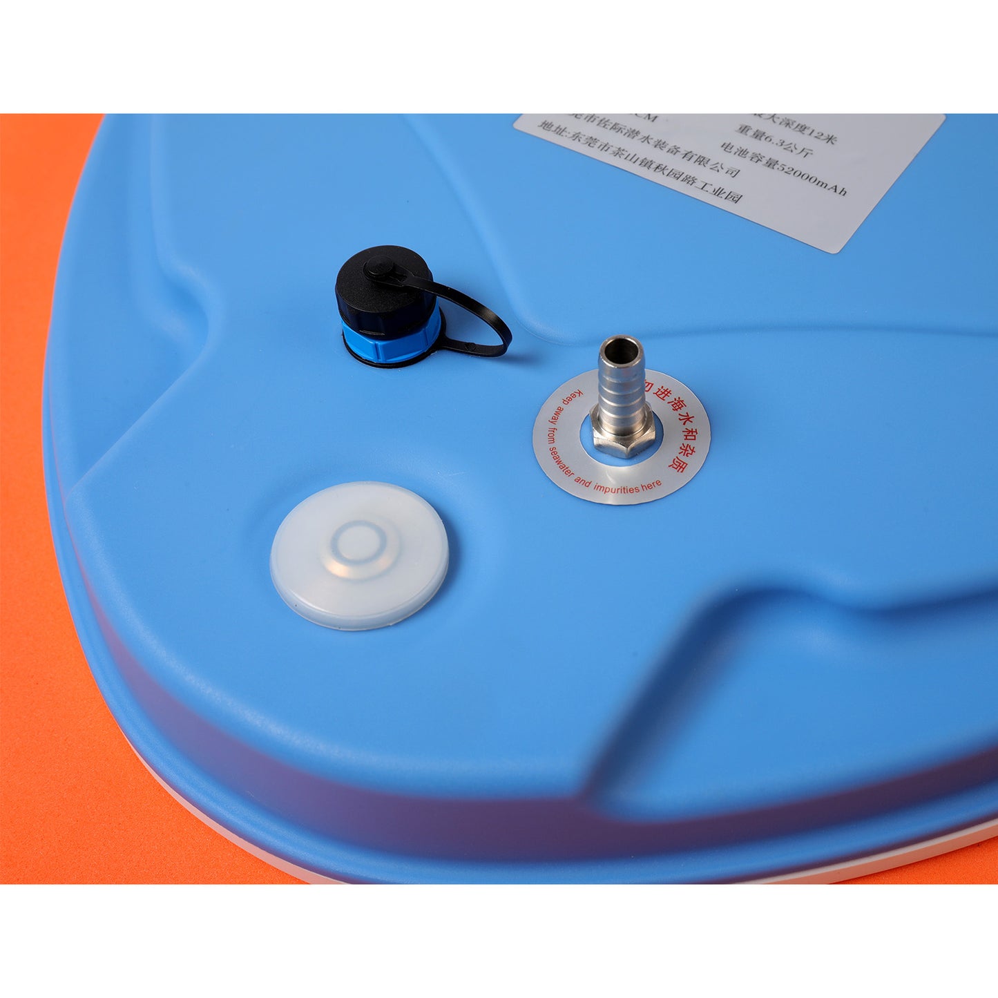 TUDIVING-Portable Scuba Diving Ventilator with BCD System,Rechargeable Diving Hookah System,Support 3.5H Tankless Scuba Diving System