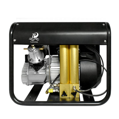 TUDIVING-4500Psi CPC Air Compressor,Scuba Tank Compressor Built-in Two Stage Water-Oil Filter,Compressor for Scuba Diving/Firefighting/Paintball