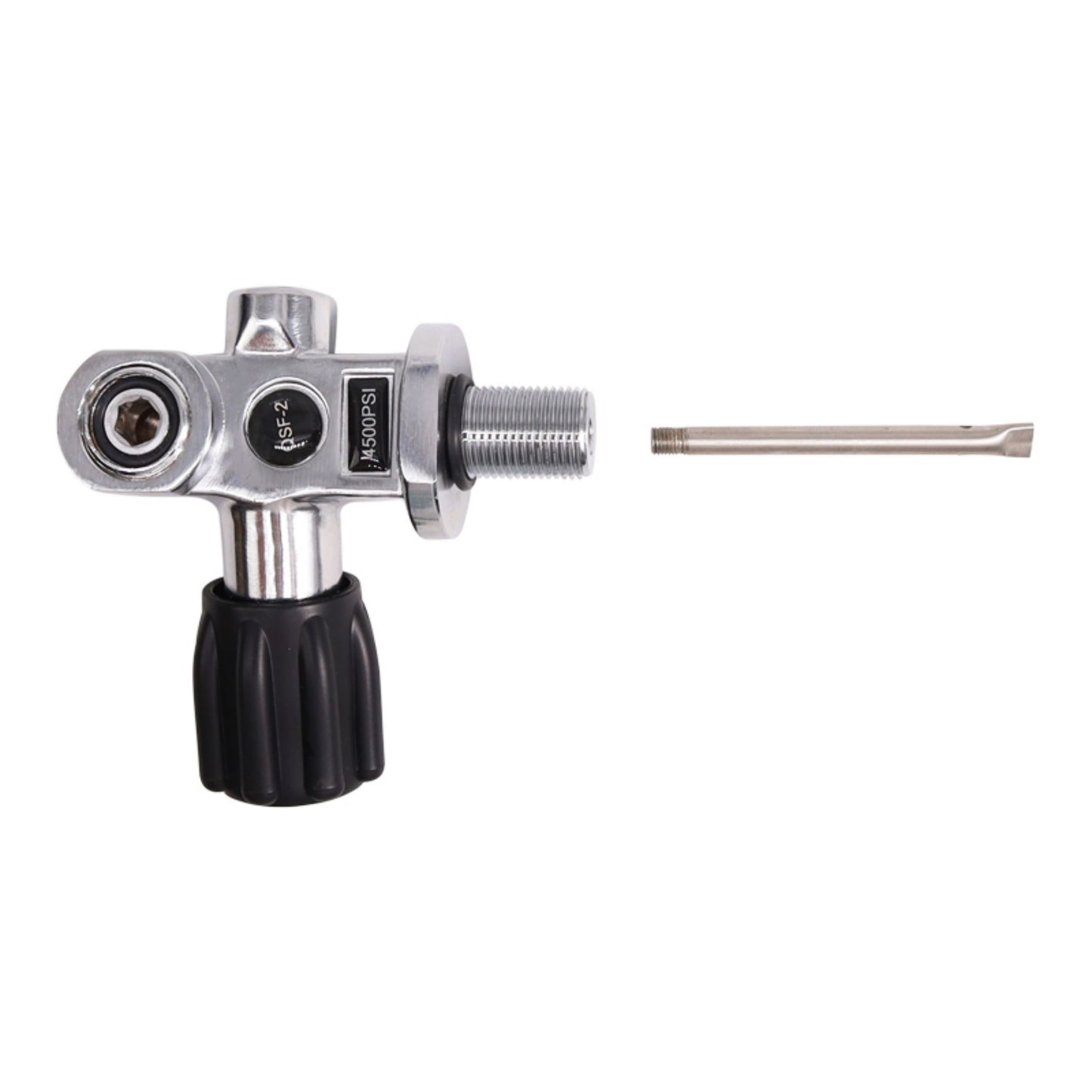 TUDIVING-4500Psi 300Bar Scuba Diving Tank Valve,DIN/YOKE Valve,Diving Cylinder Valve M18*1.5 Thread