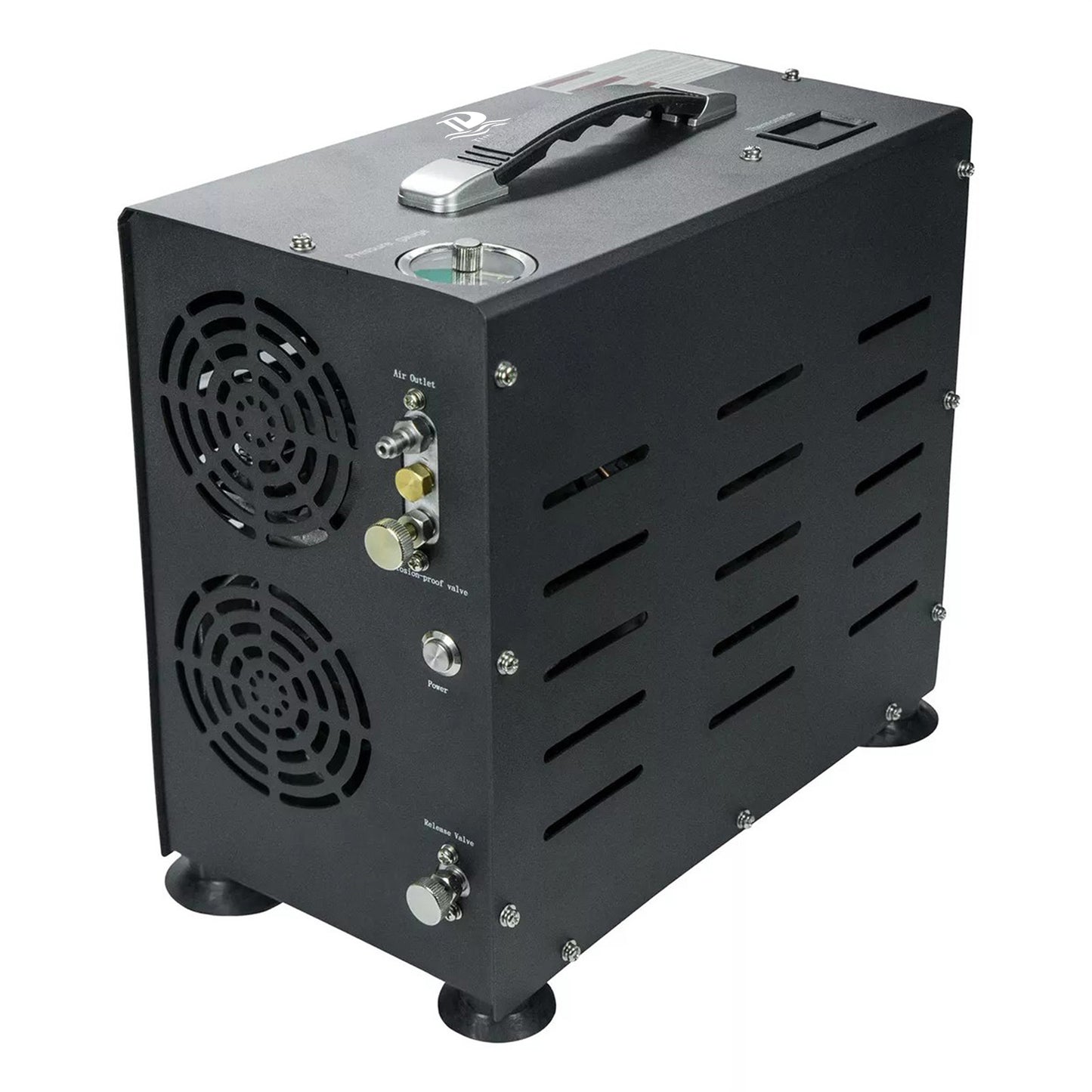 TUDIVING PCP Air Compressor, 4500psi/300bar Auto stop 800W Air Compressor, Oil/Water Free Portable