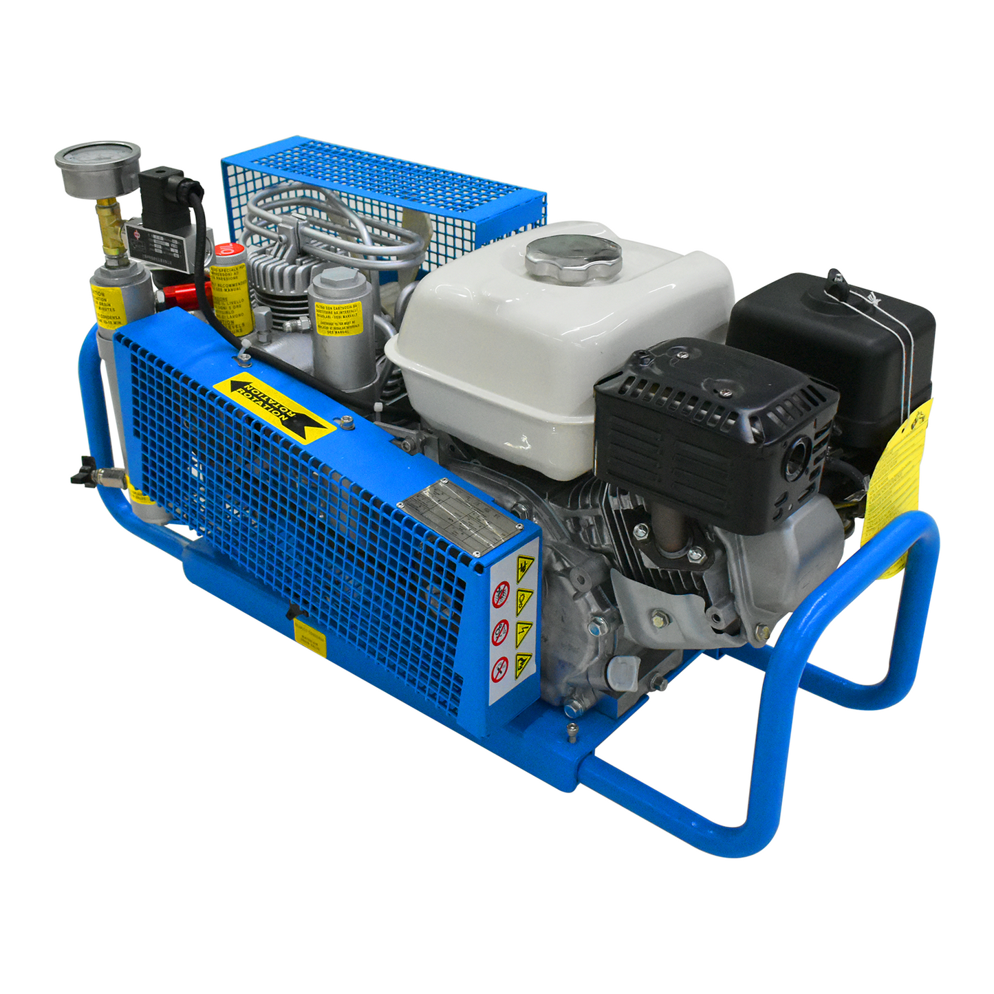 TUDIVING 4500Psi 300Bar High Pressure Diving Compressor Gasoline Drive,Scuba Compressorfor Scuba Diving Water Sport Paintball