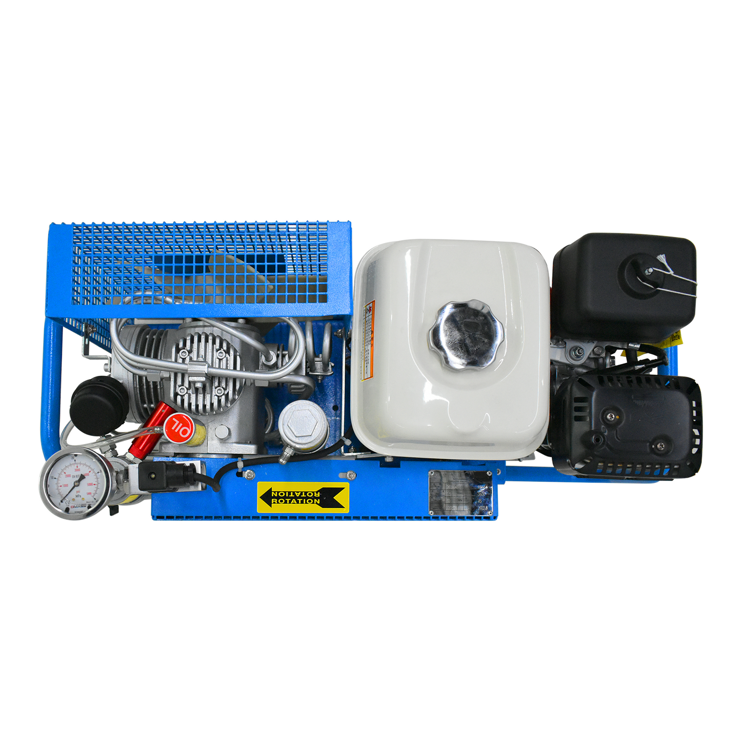 TUDIVING 4500Psi 300Bar High Pressure Diving Compressor Gasoline Drive,Scuba Compressorfor Scuba Diving Water Sport Paintball