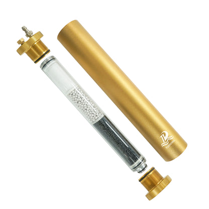 TUDIVING-Pcp Water Oil Separator Molecular Sieve Diving Separator with Explosion-Proof Valve,4500Psi High Pressure Air Compressor Filter with 8mm Quick Connector for Scuba Tank CPC Air Pump