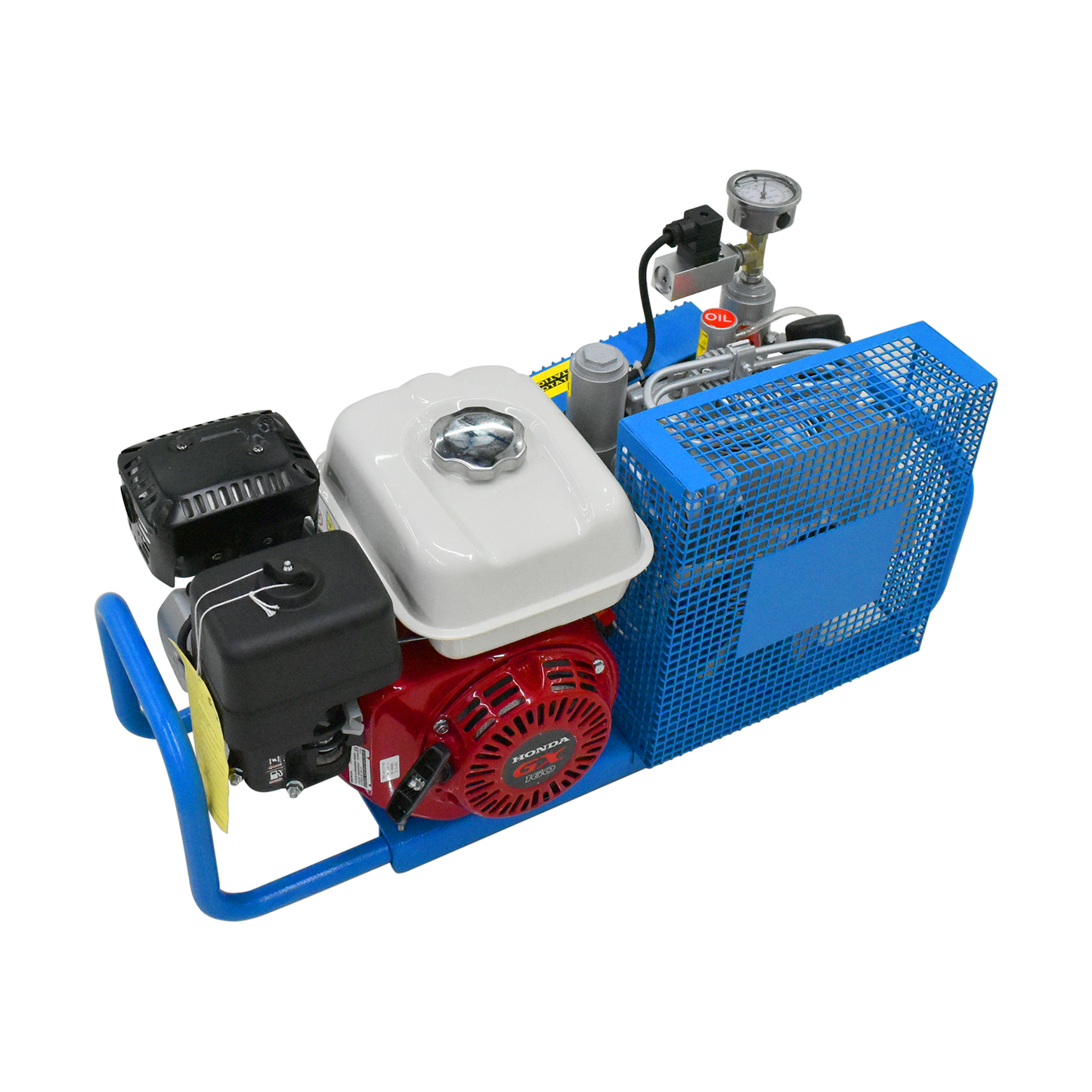 TUDIVING 4500Psi 300Bar High Pressure Diving Compressor Gasoline Drive,Scuba Compressorfor Scuba Diving Water Sport Paintball